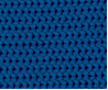3D-Gestrick blau
