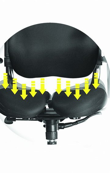 HARASTUHL ZEN Bürostuhl | orthopädisch | ergonomisch | für rückenschonendes Sitzen