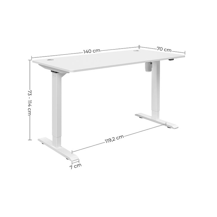 Höhenverstellbarer Schreibtisch