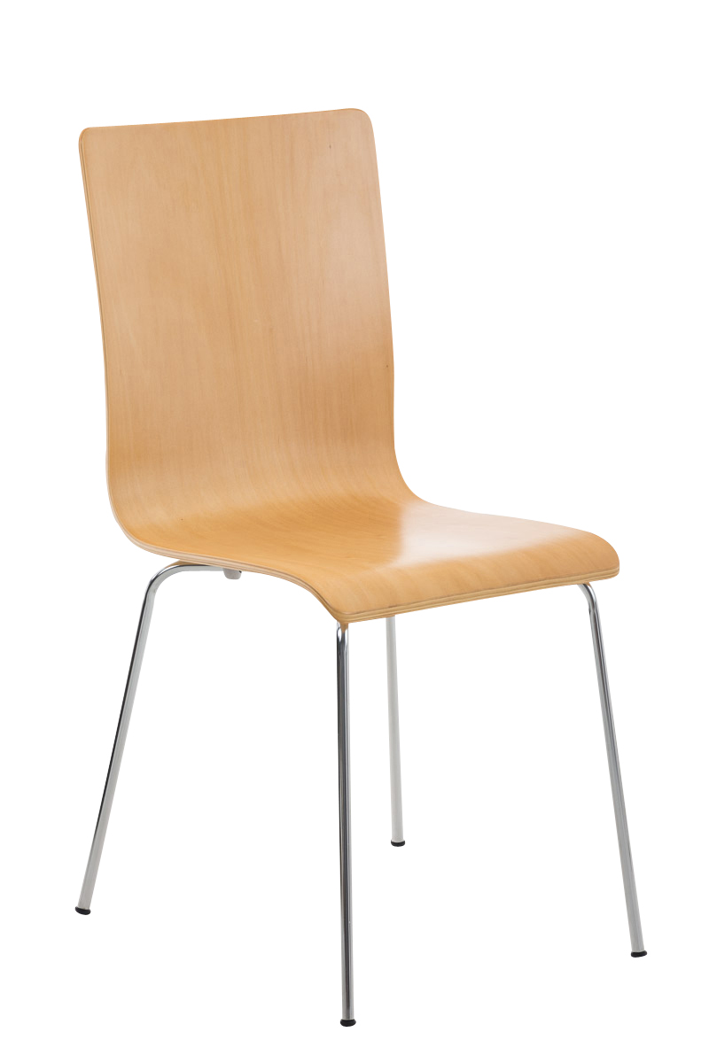 Besucherstuhl Pepe | bequemer Sitz aus Holz | in vielen Farben erhältlich