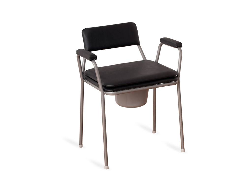COMFORT XL Toilettenstuhl | Pflegestuhl extra breit | bis 250 kg | stabil & sicher