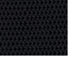 3D-Gestrick schwarz