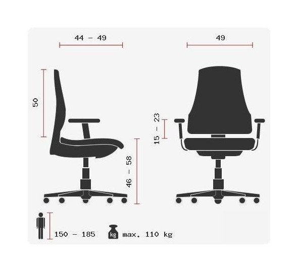 Bürostuhl PORTO B