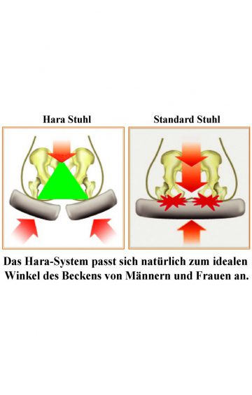 HARASTUHL ZEN Bürostuhl | orthopädisch | ergonomisch | für rückenschonendes Sitzen