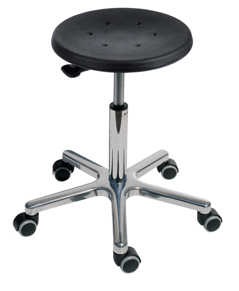 Hocker mit PU-, Buche- oder Polstersitz