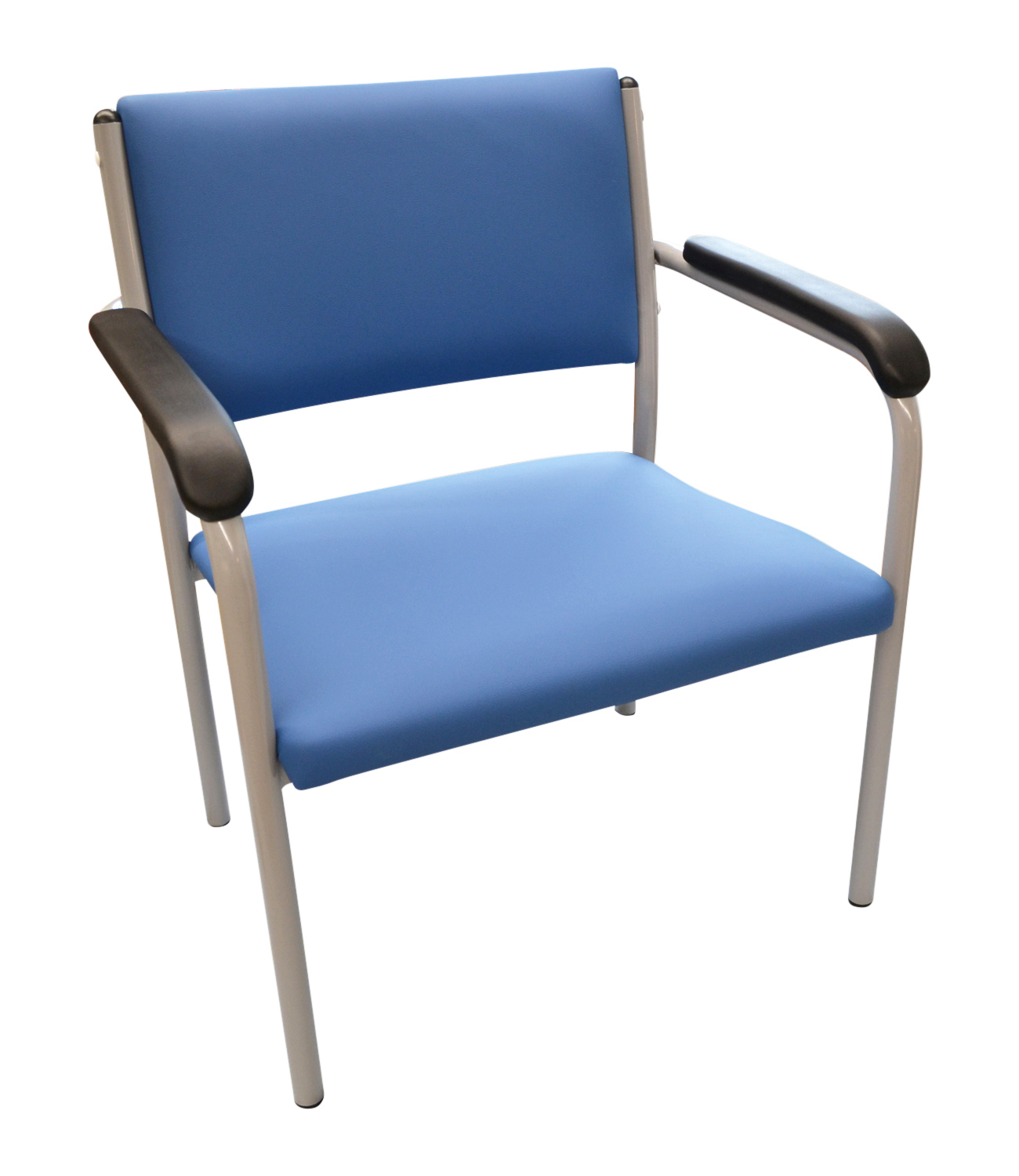 Schwerlaststuhl Otura | bis 300 kg belastbarer Wartezimmerstuhl | mit Armlehnen