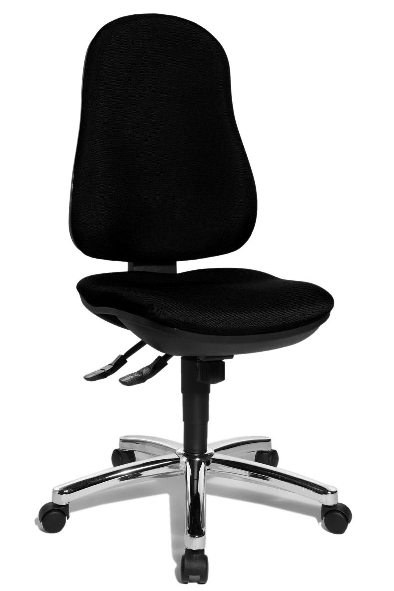 Bandscheiben Drehstuhl Express | orthopädischer Bürostuhl | ergonomisch | für rückenschonendes Sitzen