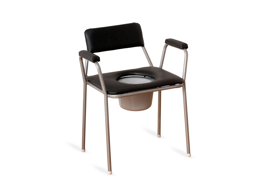 COMFORT XL Toilettenstuhl | Pflegestuhl extra breit | bis 250 kg | stabil & sicher