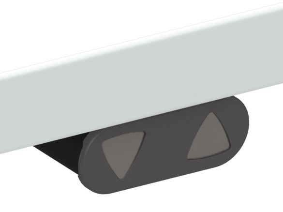 Steh-/Sitz-Eck-Schreibtisch 501-43E